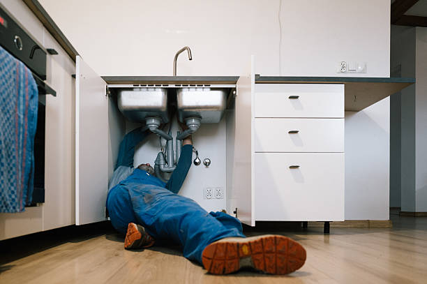 Professional Drain Cleaning technician working in Hancock, NH